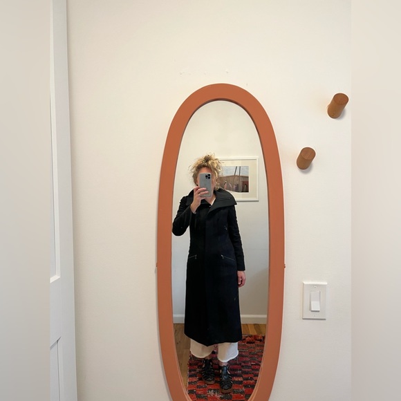 Black Wool Leifsdottir Coat (Anthropologie) - Picture 7 of 12